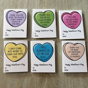 Coworker Valentines Day Cards